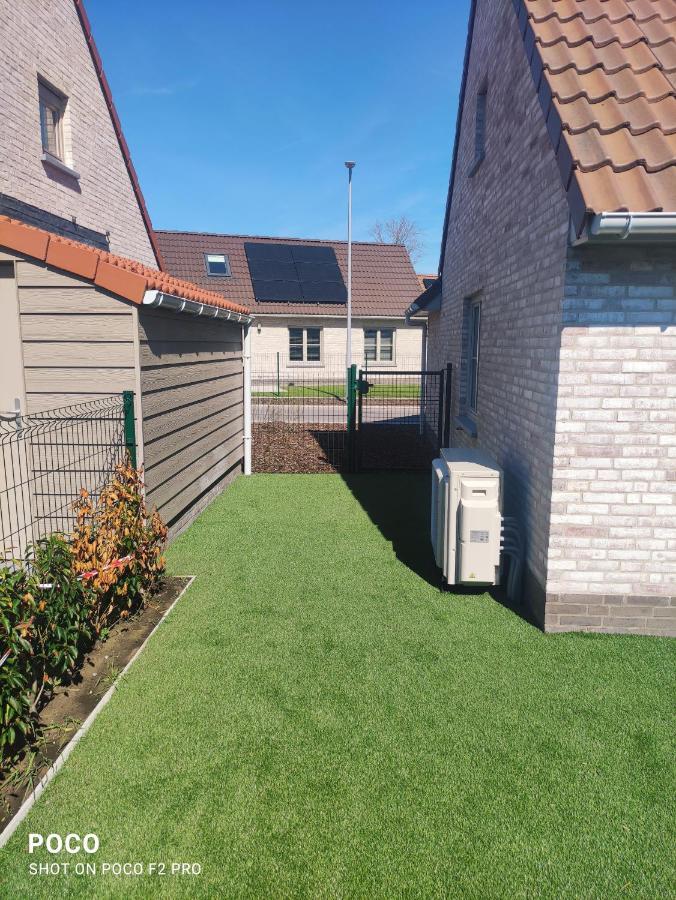 Vakantiewoning Polderhuis 10, Airco En Verwarming In Alle Kamers, Prive Parkeerplaats En Afgesloten Tuin Coxyde Extérieur photo