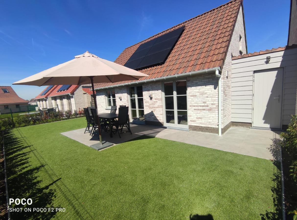 Vakantiewoning Polderhuis 10, Airco En Verwarming In Alle Kamers, Prive Parkeerplaats En Afgesloten Tuin Coxyde Extérieur photo